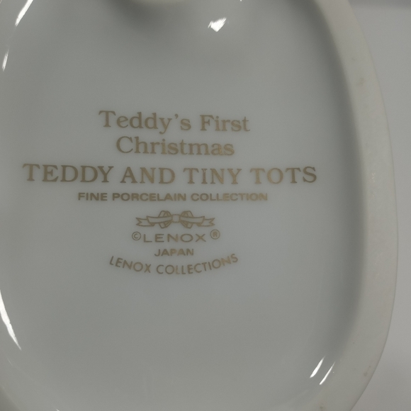 LENOX Teddy's First Christmas Teddy And Tiny Tots Collection - Picture 9 of 9